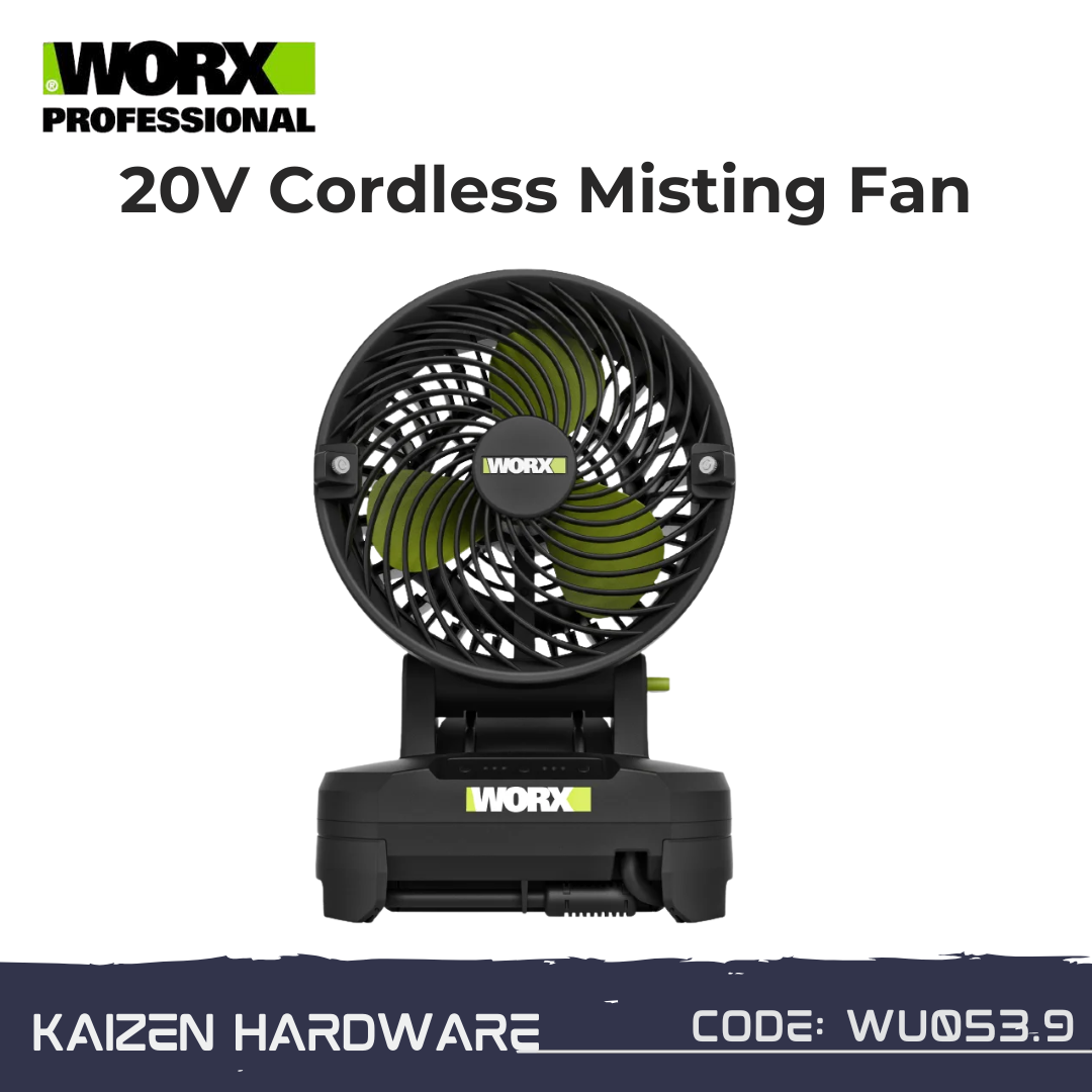 WORX WU053.9 20V Cordless Misting Fan